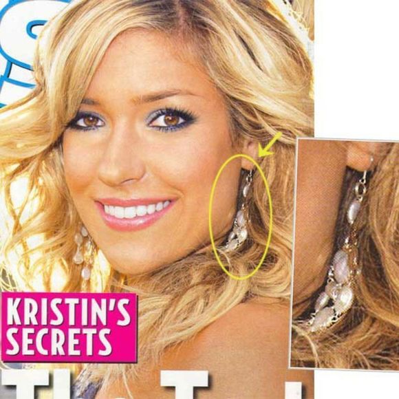 Jewelry by Nola Singer Gold & Pearl Chandelier Earrings - Picture 2 of 3